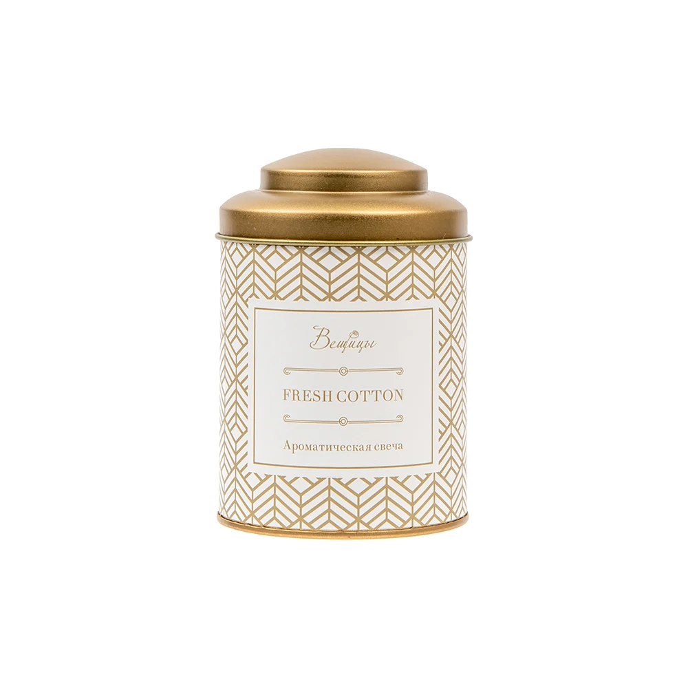 Ароматическая свеча Вещицы fresh cotton ARC-8