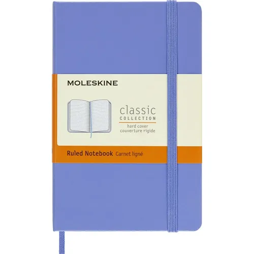 Блокнот Moleskine Classic, 192стр, в линейку, твердая обложка, голубая гортензия [mm710b42]