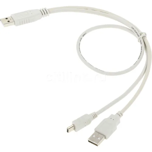 Кабель USB2.0 NingBo USB A(m) - mini USB B (m), 0.3м