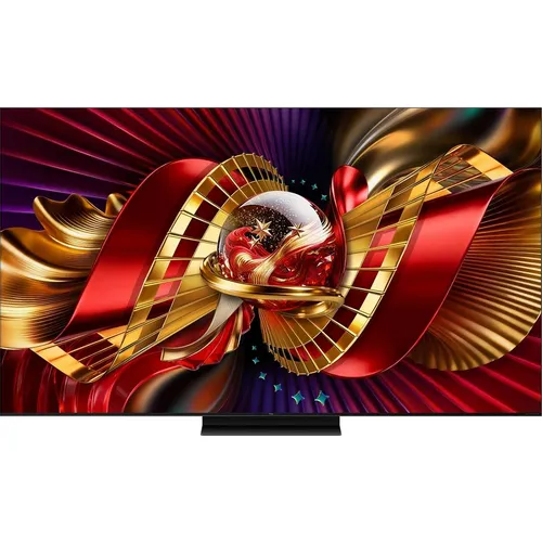 85" Телевизор TCL 85C8L SQD-Mini LED (2026) QLED, 4K Ultra HD, СМАРТ ТВ, Google TV, черный