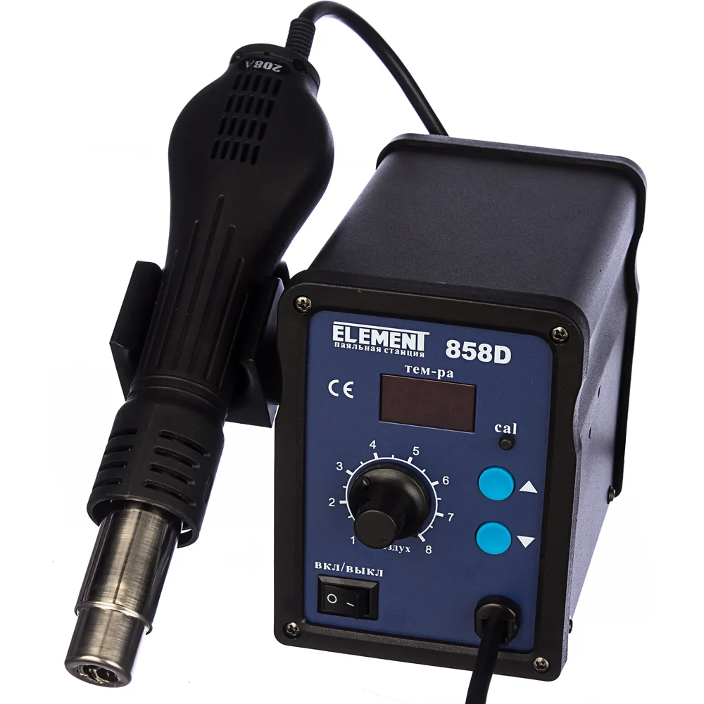 Паяльный фен ELEMENT 858D 15291