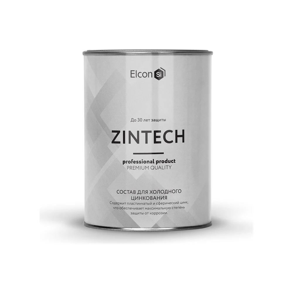 Цинконаполненная грунт-эмаль Elcon Zintech 00-00002730