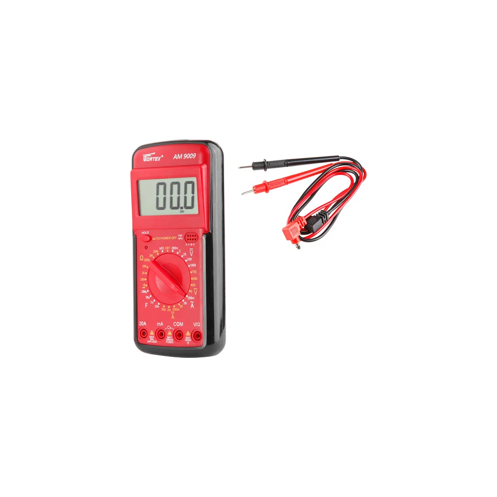 Цифровой мультиметр WORTEX AM 9009 AM9009000014
