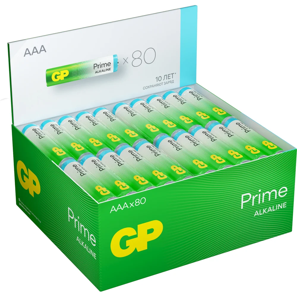 Алкалиновые батарейки GP super alkaline 24A-2CRVS80