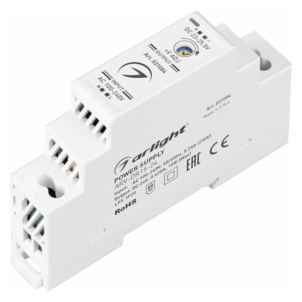 Блок питания Arlight ARV-DR15-24 31084