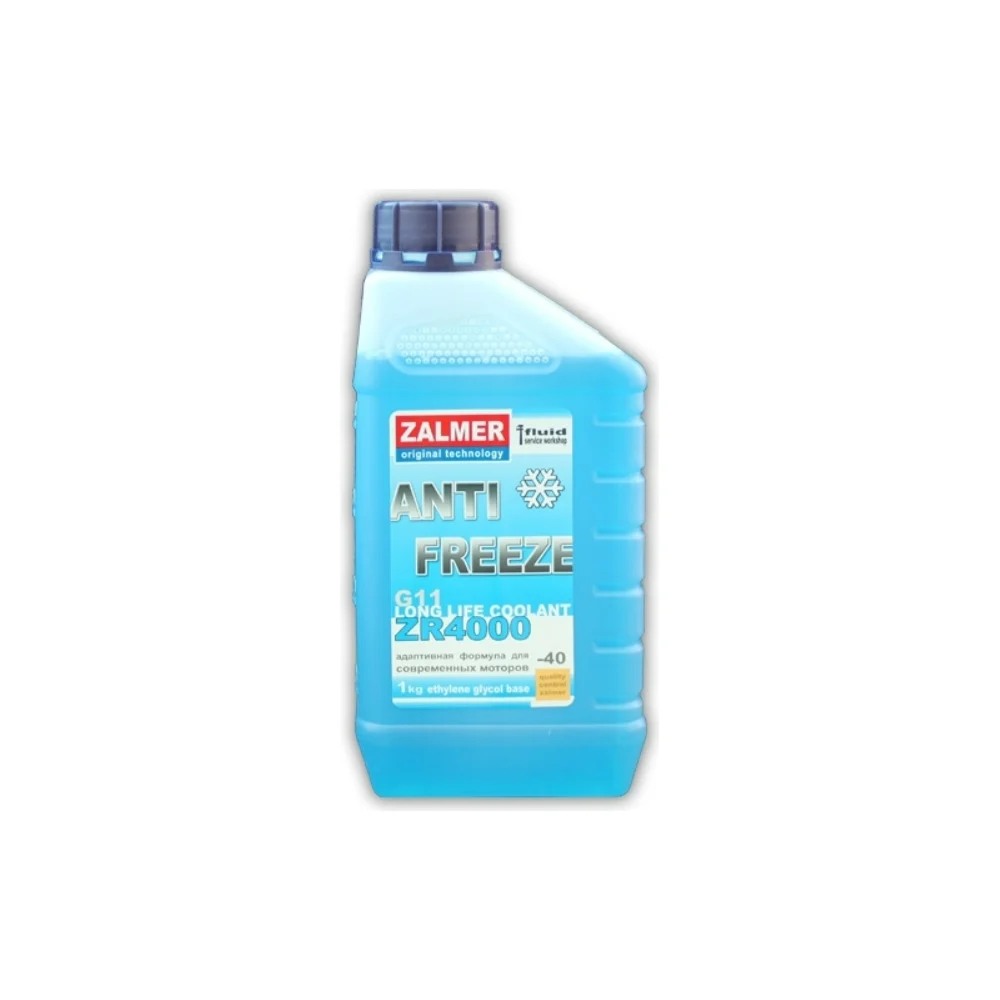 Антифриз ZALMER Antifreeze ZR4000 LLC G11 ZR40L001