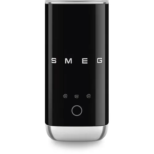 Вспениватель молока SMEG MFF02BLEU, стационарный, 120мл, черный
