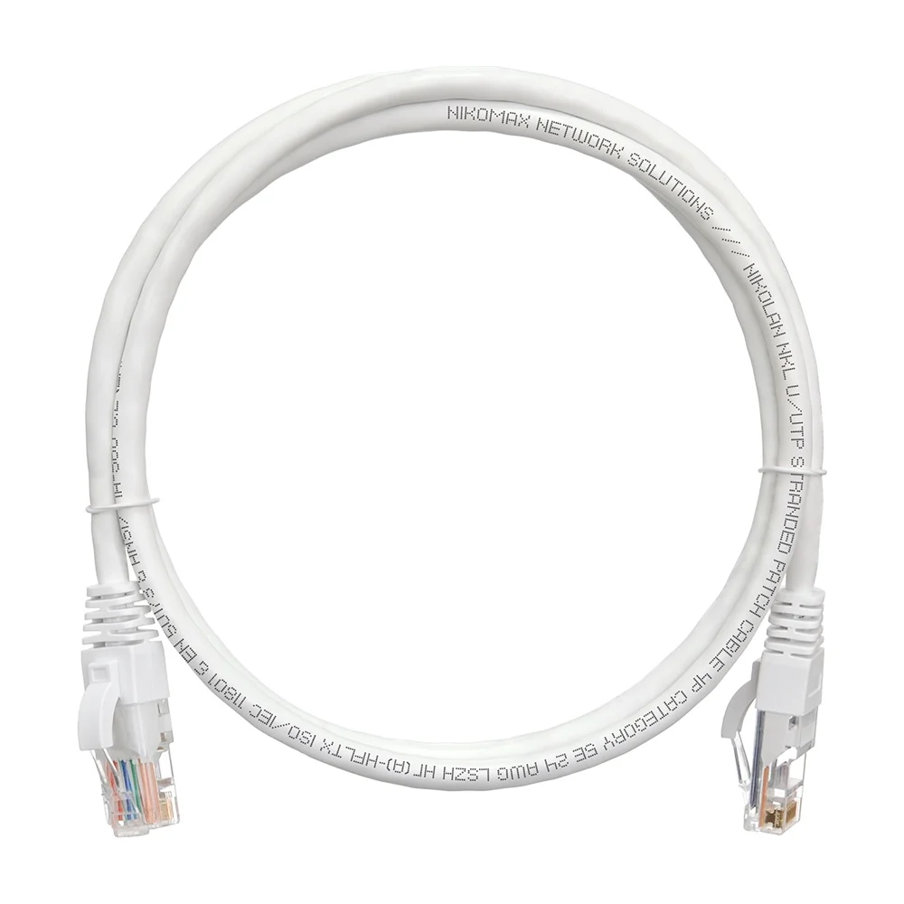 Шнур NIKOMAX NMC-PC4UD55B-001-C-WT