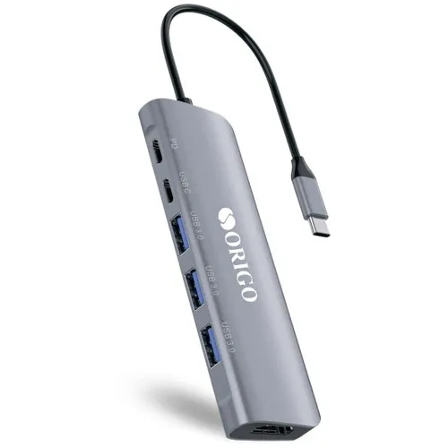Хаб (разветвитель) ORIGO OU3360PD, серебристый [ou3360pd/a1a]