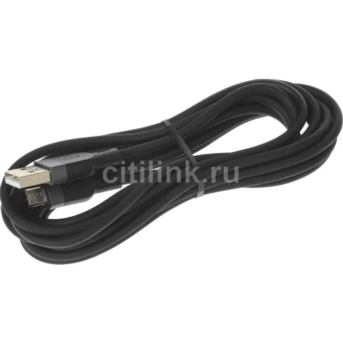 Кабель Hoco X109, micro USB (m) - USB (m), 1м, 2.4A, черный [micro 36353(l=3m)]
