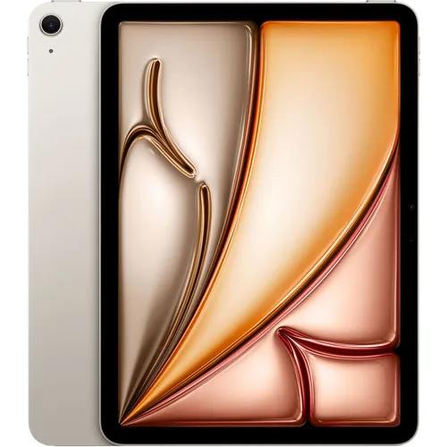 11" Планшет Apple iPad Air 2024 11" Wi-Fi A2902 8/128 GB M2 Wi-Fi, 2360 x 1640, iOS, сияющая звезда [muwe3hn/a]