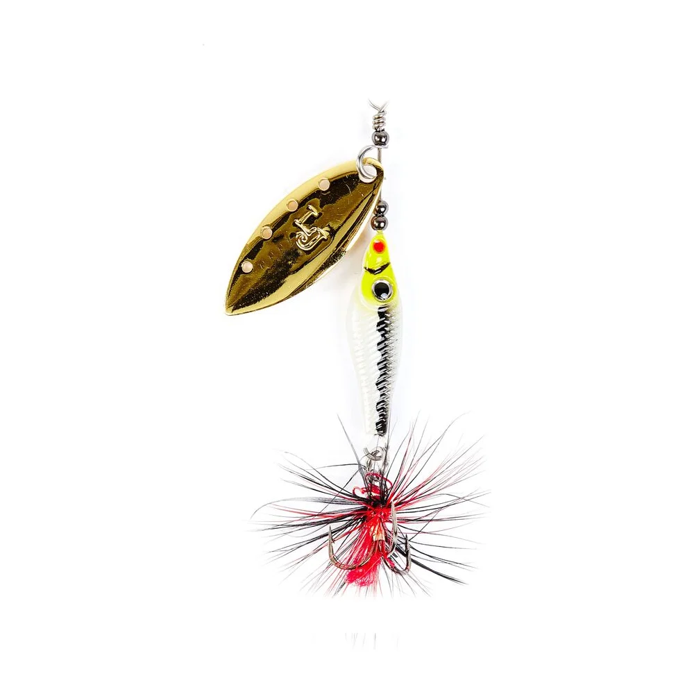 Вращающаяся блесна Lucky John TRIAN BLADE LONG LJTBL12-004