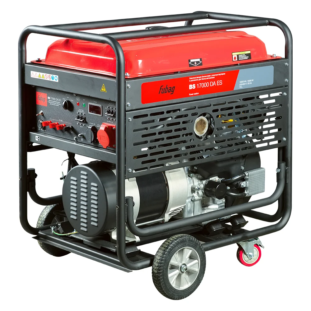 Бензиновая электростанция FUBAG bs 17000 da es 641058