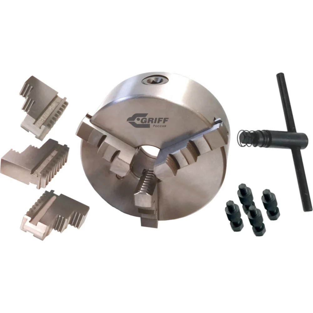 Трехкулачковый патрон токарный GRIFF 7100-0049П b208387