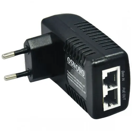 Инжектор PoE OSNOVO Midspan-1/151 10/100BASE-T 15.4Вт 100-240В (АС)