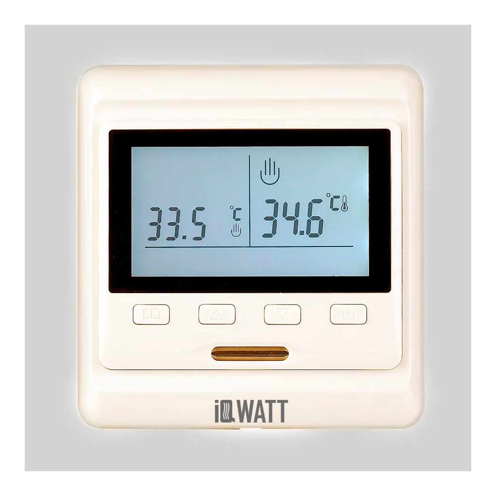 Программируемый терморегулятор для теплого пола IQWATT IQ THERMOSTAT P 402