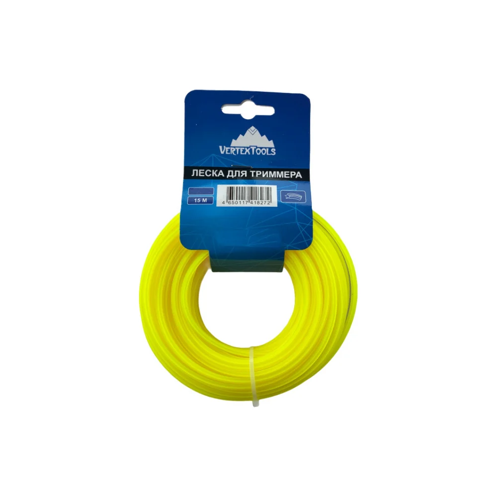Леска для триммера vertextools YK-666-2-15