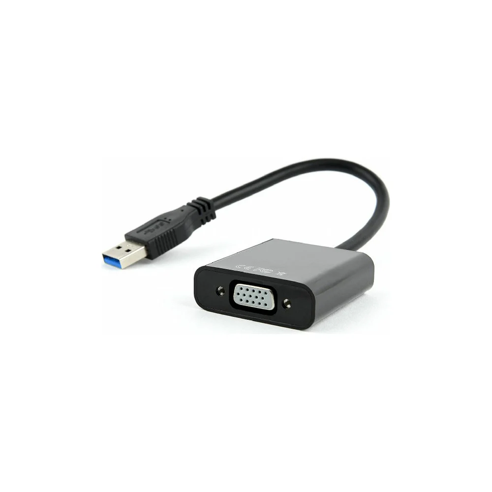 Видеоадаптер Cablexpert AB-U3M-VGAF-01