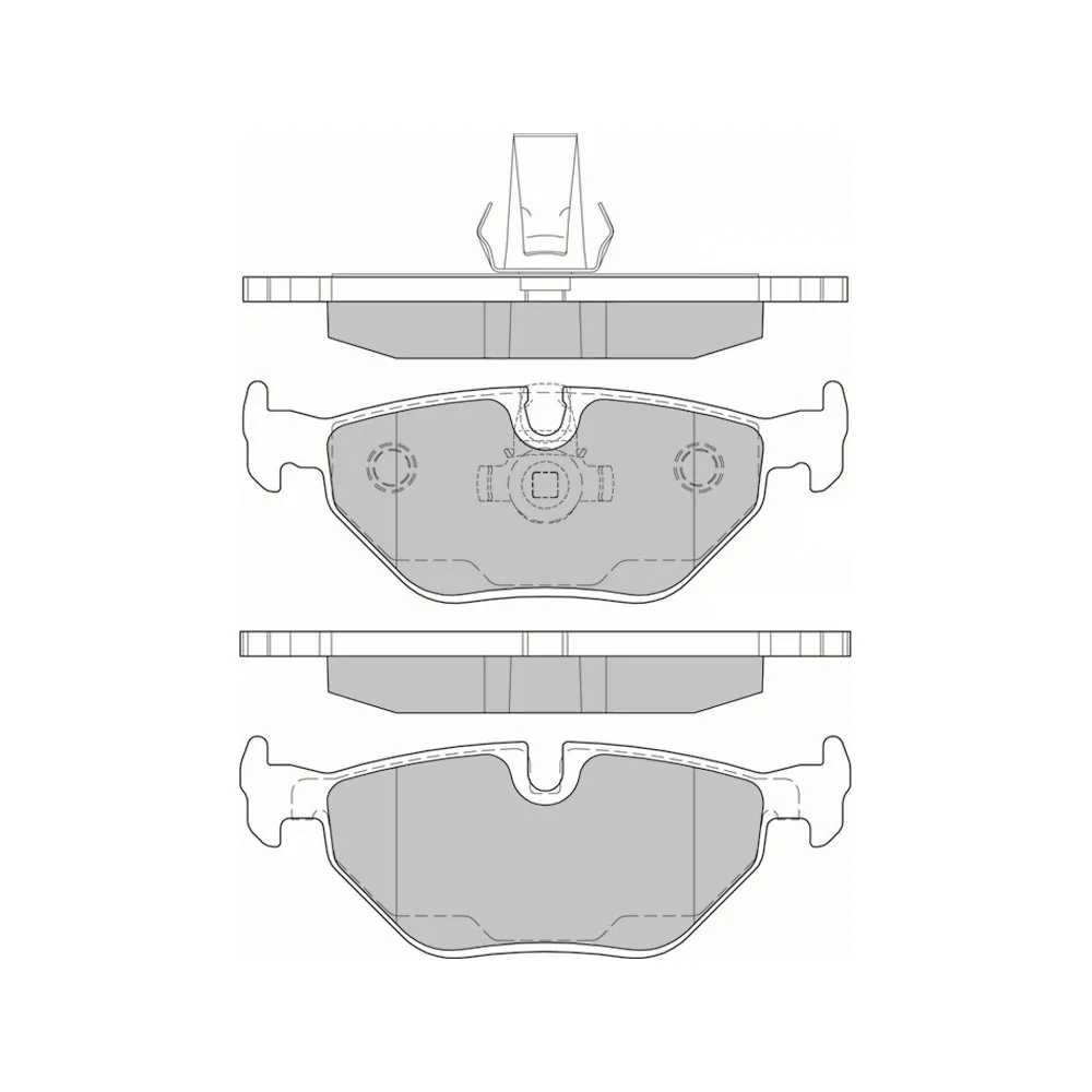 Дисковые тормозные колодки Avantech AV213 1740236