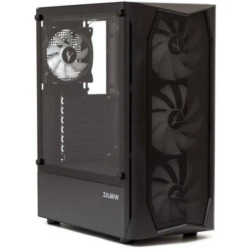 Корпус ATX Zalman N4 REV.1, Midi-Tower, без БП, черный [n4 rev.1 black]
