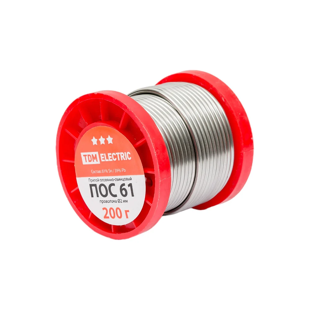 Припой TDM ELECTRIC ПОС 61 серия Алмаз SQ1025-0317