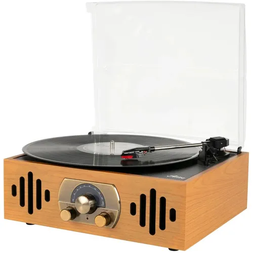 Виниловый проигрыватель ALIVE AUDIO Quattro, ручной, коричневый [aa-qtr-01-lw]