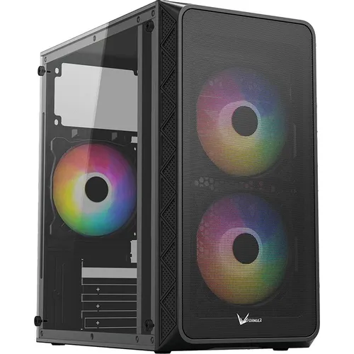 Корпус mATX Formula Air Mesh G4 Plus AR, Mini-Tower, без БП, черный [air mesh g4 plus black ar]