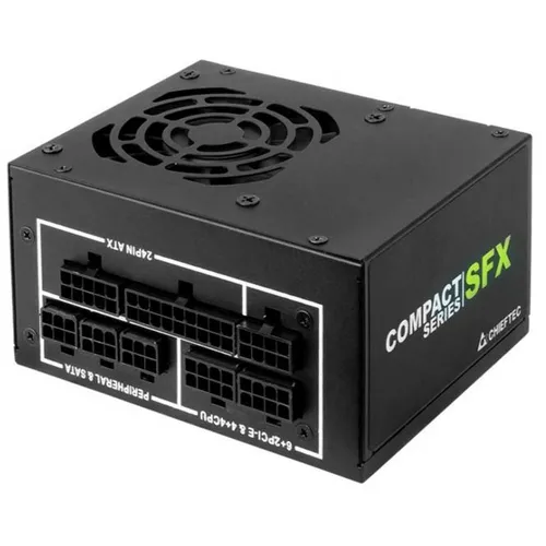 Блок питания CHIEFTEC Compact CSN-450C, 450Вт, 80 PLUS GOLD, 80мм, черный, retail