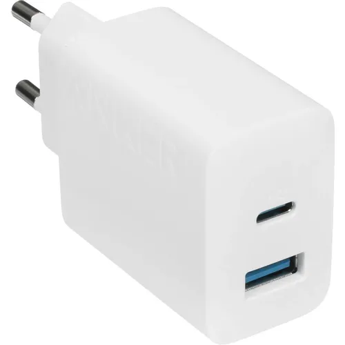 Сетевое зарядное устройство ANKER Select, USB-A, USB-C, 20Вт, 3A [a2348g21]