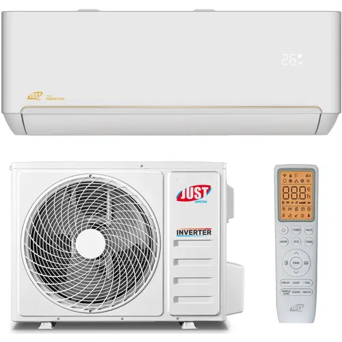 Сплит-система инверторная JUST AIRCON Perfection JAC-18HPSIA/TPF настенная, до 52м2, 18000 BTU, (комплект из 2-х коробок)
