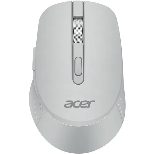 Мышь беспроводная Acer OMR310, Bluetooth/Радио, оптическая, USB, 1600dpi, светло-серый [zl.mcecc.033]