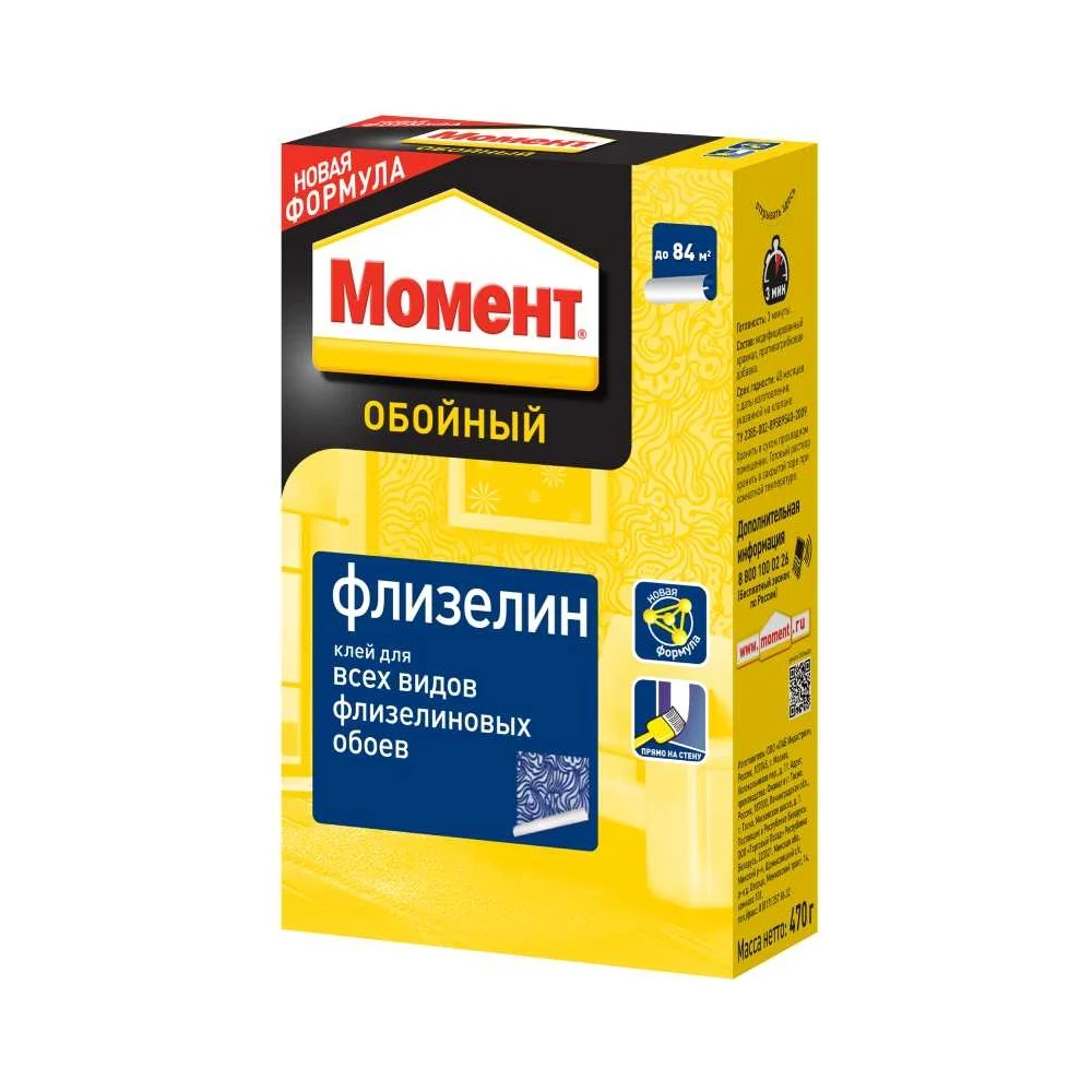 Обойный клей МОМЕНТ Флизелин 3000294