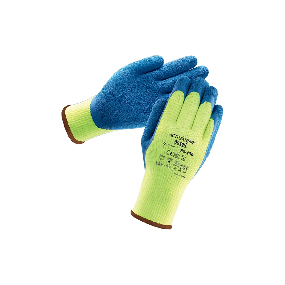 Зимние перчатки от механических повреждений Ansell ActivArmrPowerflex 80-400-10
