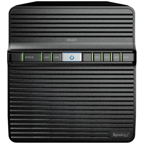 Сетевое хранилище NAS SYNOLOGY DS423, 4-bay, настольный, RTD1619B