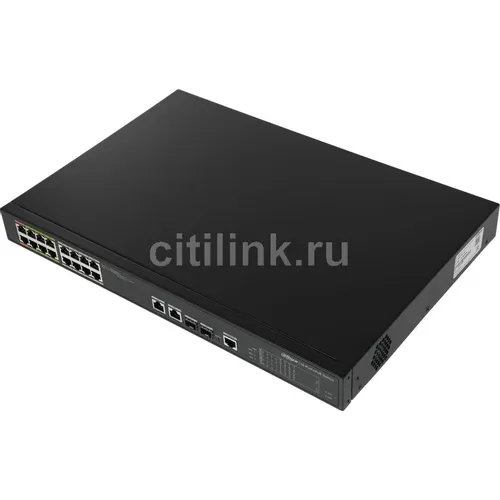 Коммутатор Dahua DH-LR2218-16ET-240, управляемый