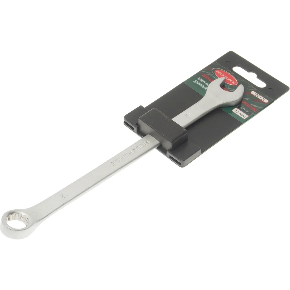 Удлиненный комбинированный ключ Rockforce RF-75512L(27314)