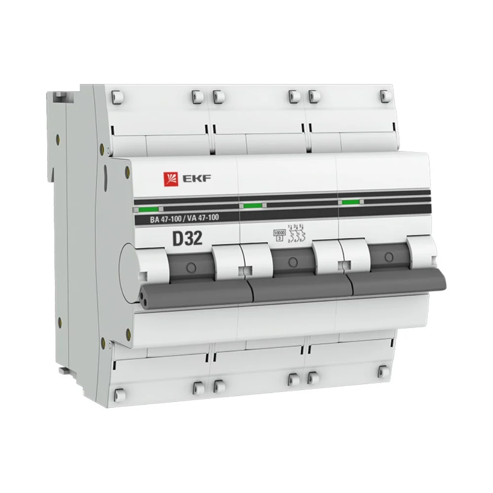 Выключатель автоматический EKF PROxima ВА 47-100 mcb47100-3-32D-pro