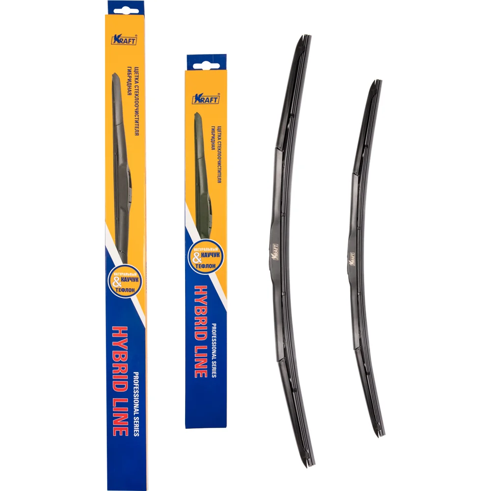 Комплект гибридных щеток стеклоочистителя KRAFT KT 830869