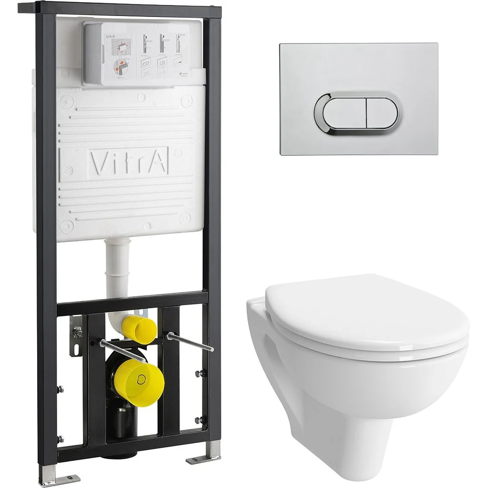Подвесной безободковый унитаз Vitra 9004B003-7202