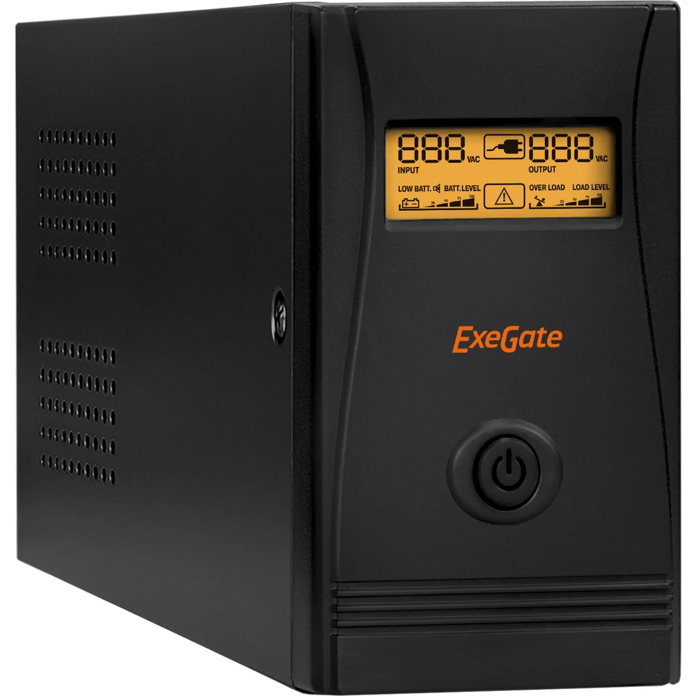 Источник бесперебойного питания ExeGate SpecialPro Smart LLB-650.LCD.AVR.EURO.RJ.USB 285581