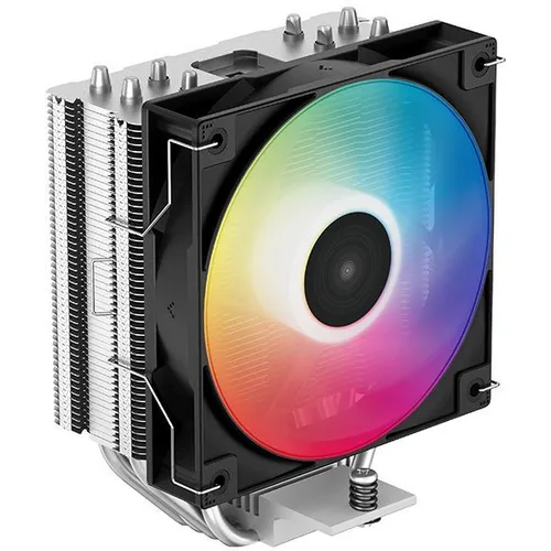 Устройство охлаждения (кулер) DeepCool AG400 LED, 4-pin, RGB, 120мм, черный, retail [r-ag400-bklnmc-g-1]