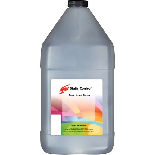 Тонер STATIC CONTROL LMXOS2-1KG, для Lexmark MX, черный, 1000грамм, флакон