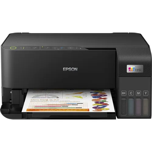 МФУ струйное Epson EcoTank L3550 цветная печать, A4, с СНПЧ, черный [c11ck59405/c11ck59506]