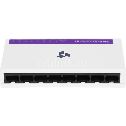 Коммутатор SNR SNR-S1100G-8T, неуправляемый