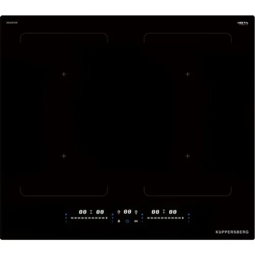 Индукционная варочная поверхность KUPPERSBERG ICI 629, конфорок: 4 шт., стеклокерамика, независимая, черный