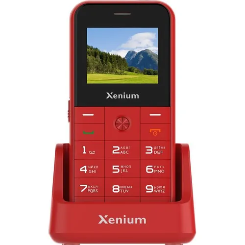Сотовый телефон XENIUM X718, красный