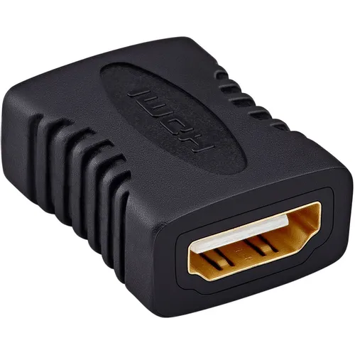 Адаптер аудио-видео Buro HDMI (f) - HDMI (f), черный [bhp-adp-hdmi-1.4]
