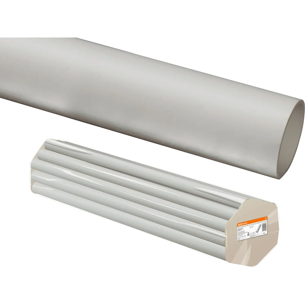 Труба пвх TDM ELECTRIC 16мм, 156м, гладкая, жесткая SQ0404-0001