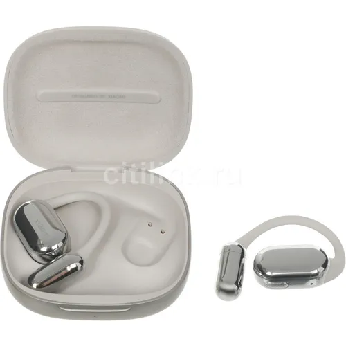 Наушники Xiaomi OpenWear Stereo Pro, Bluetooth, накладные, серый [bhr080dgl]