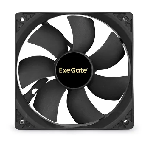 Вентилятор EXEGATE EX253951RUS 120мм, 3-pin, 1500об/мин, 25 дБ, черный, OEM